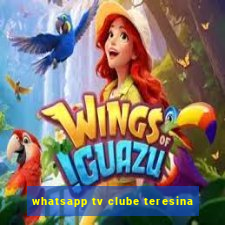 whatsapp tv clube teresina